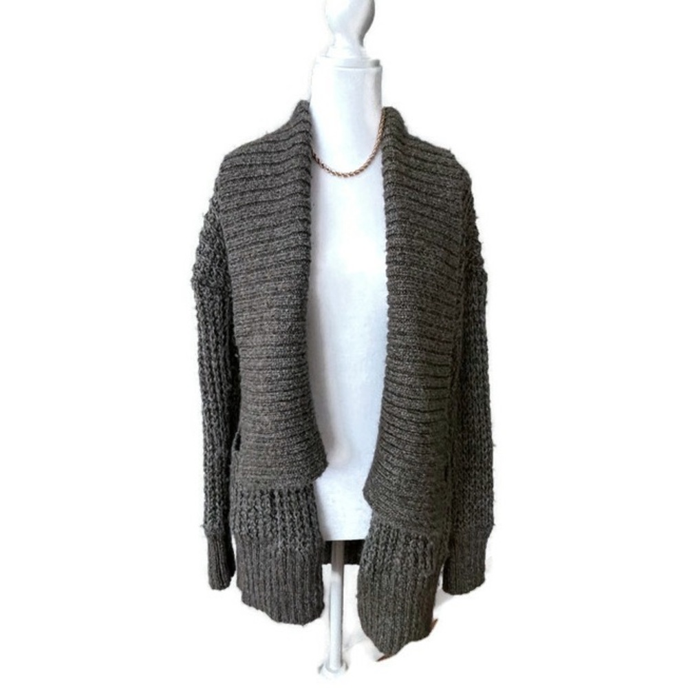 Club Monaco Wool Blend Cozy Winter Boho Cardigan Women’s Medium